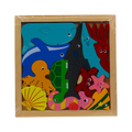 3D Wooden Ocean Puzzle | Montessori Learning Toy