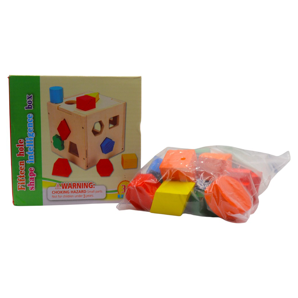 Shape & Colours Intelligence Box for Preschool – Educational Toy for Kids