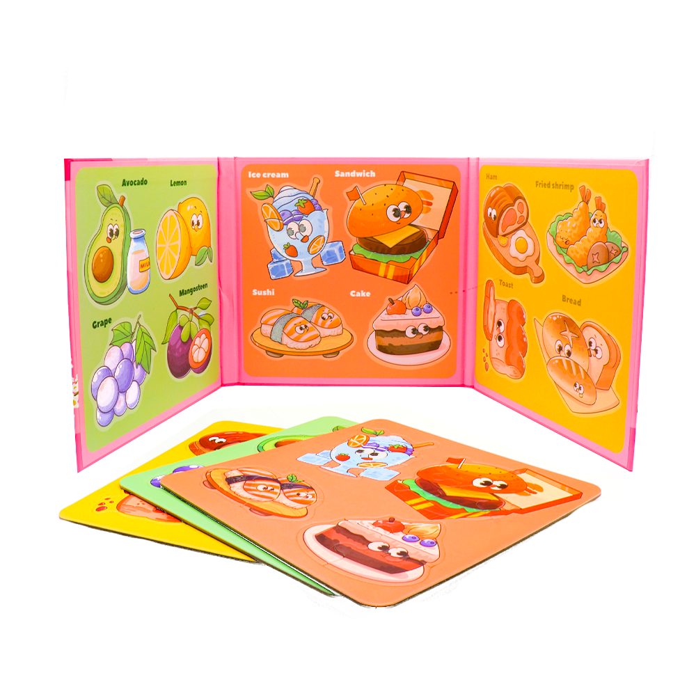 FOOD MAGNETIC PUZZLE
