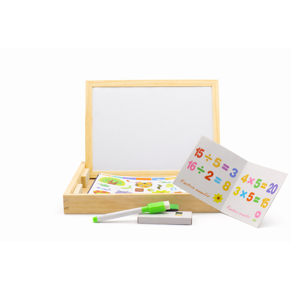 Wooden Animal & Math Learning Board for Kids | Educational Puzzle Toy